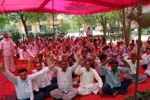 Condemns the imposition of the ESMA on employees of Haryana State Electricity Board