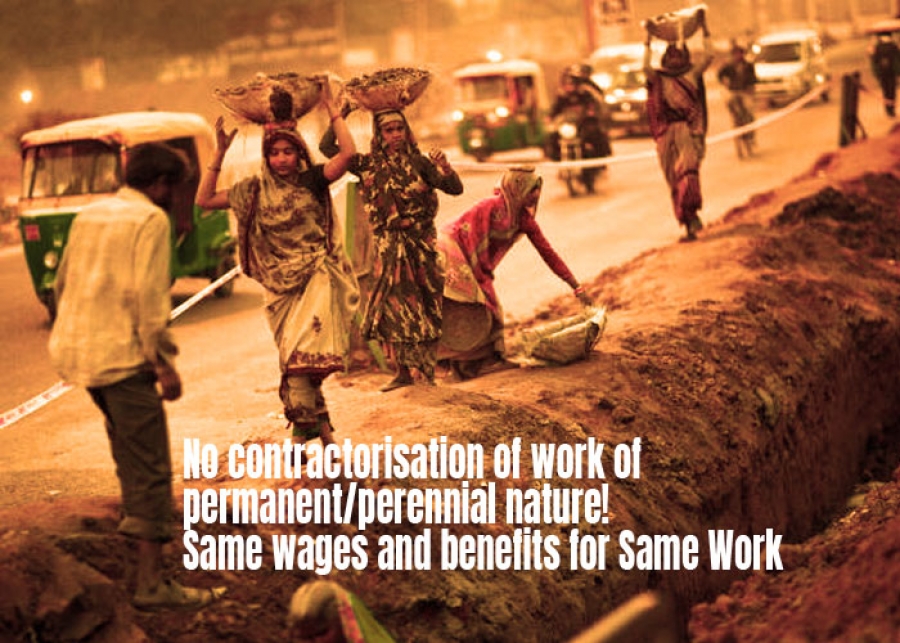 No contractorisation of work of permanent/perennial nature!