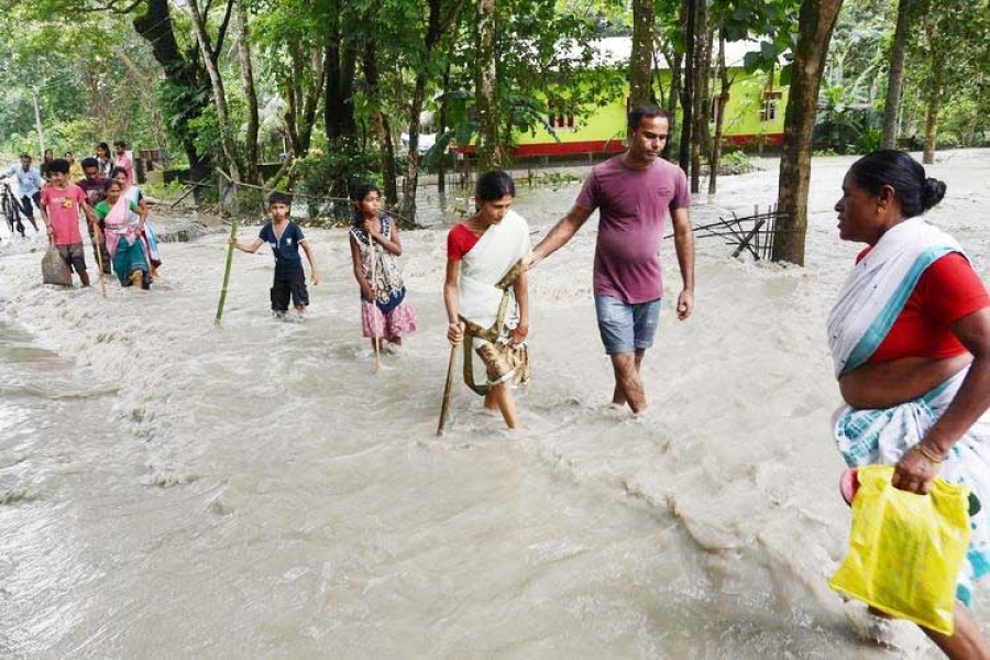 Rush funds in support of people of Assam affected by devastating flood